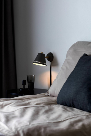 Lampa ścienna PINE Nordlux GU10 15W Metal Czarny