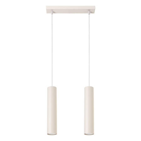 Lampa wisząca LAGOS 2 beżowa (SL.1480) - Sollux Lighting