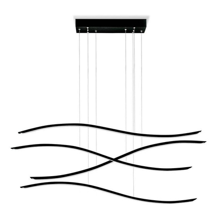 Lampa Wisząca LIL WAVE Kol. Czarny 3000K (0040.33 DIM) - Vivida