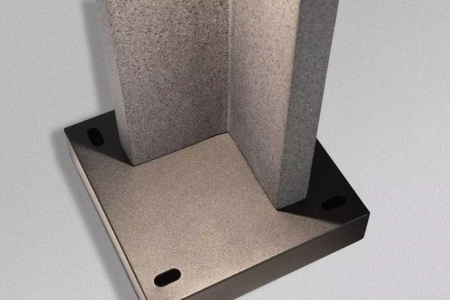 Outdoor 230V opr. słupkowa Concrea 6,8W IP65 czarny 3000K Sandstone Cement (PL94501) - Paulmann