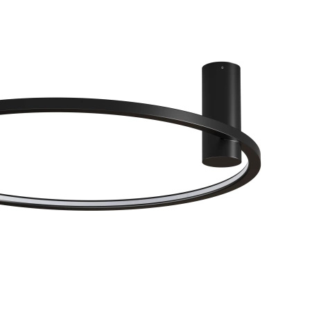 Lampa sufitowa Ringa M IP44 czarna (CL0112-M-BK) - Yaskr