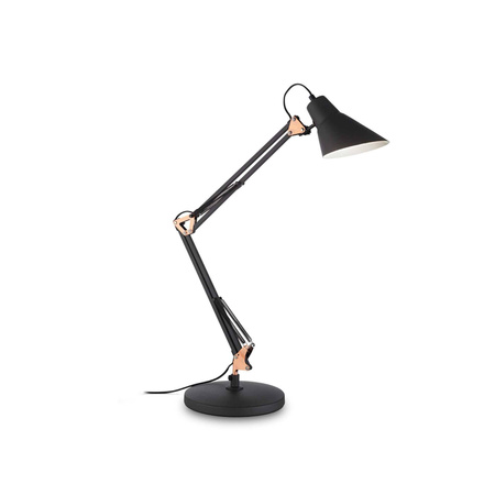 Lampa biurkowa SALLY TL1 kol. czarny (61160) Ideal Lux