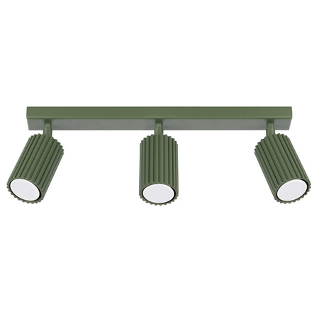 Plafon KARBON 3L zielony oliwkowy (SL.1619) - Sollux Lighting