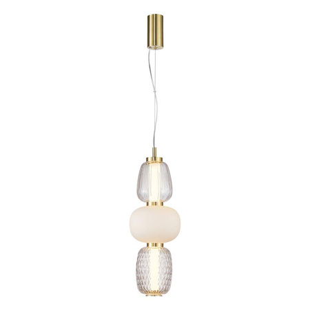 Lampa wisząca CARO GOLD 28W LED (ML0363) - Milagro