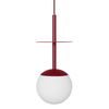 PLAAT A burgundowa sufitowa lampa wisząca (PLA145P0) - Ummo