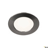 DL 126, lampa wpuszczana, LED, 3000K, okrągła, metal szczotkowany, 2,8 W, ze sprężynami piórowymi (112225) - SLV