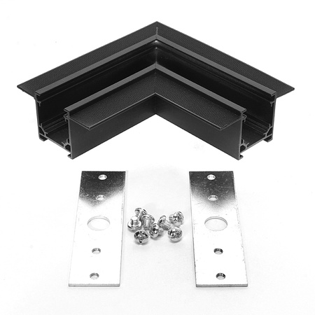 Narożnik Mini Magnetic LL-16ZJ 90°C czarny - DomenoLED