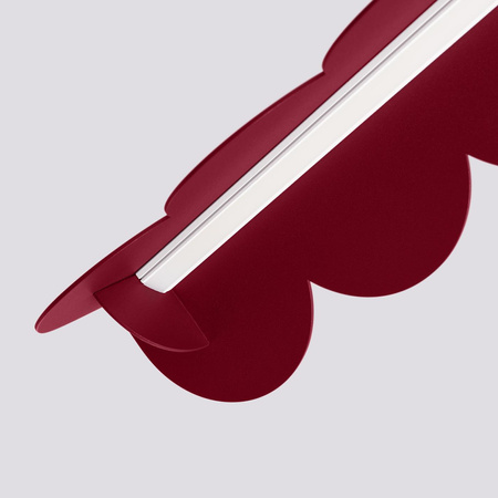 Lampa wisząca BISCUIT burgund LED 3000K (TH.560) - Thoro Lighting