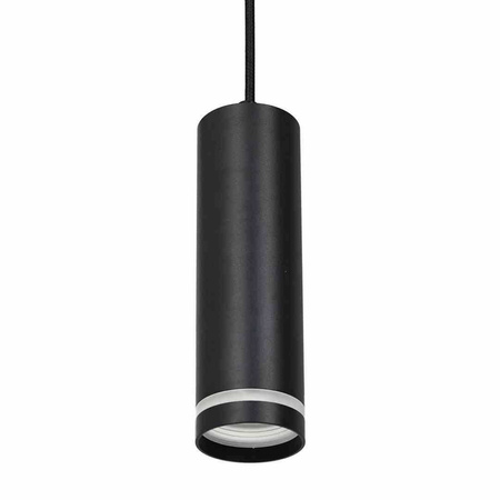 Pipe Ring Track Pendant Light Black 1xGU10 (ML7673) - Eko-Light