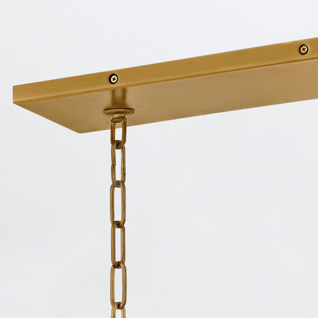 Lampa wyspowa Flora - 10 źródeł światła - Oksydowane złoto (QN-FLORA10-GD) - Quintiesse