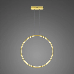 Lampa wisząca Ledowe Okręgi No.1 X 80cm 4k złota Dali (LA073/X_80_in_4k_gold_Dali) - ALTAVOLA DESIGN
