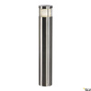 VAP SLIM 60, lampa podłogowa outdoor, TC-TSE, IP44, stal nierdzewna szczotkowana, Ø/W 10/60 cm, maks. 20W (230066) - SLV