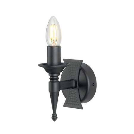 Kinkiet Saxon (SAX1-BLK) - Elstead Lighting
