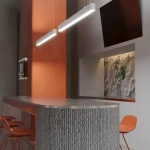 Lampa Wisząca Sigi V LED biała  (PL0130-WH) - Yaskr