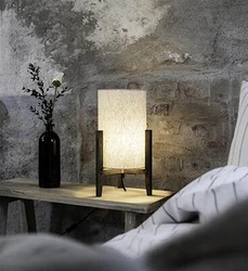 Lampa stołowa ERUCA 1L 39cm Stained Brown/Beige (108760) Markslojd