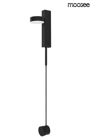 MOOSEE lampa ścienna CLARID BLACK czarna (MSE010400207) - Moosee