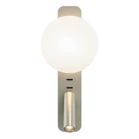 Lampka do Czytania Zeppo Reader Matowy Nikiel (1176010) - Astro Lighting