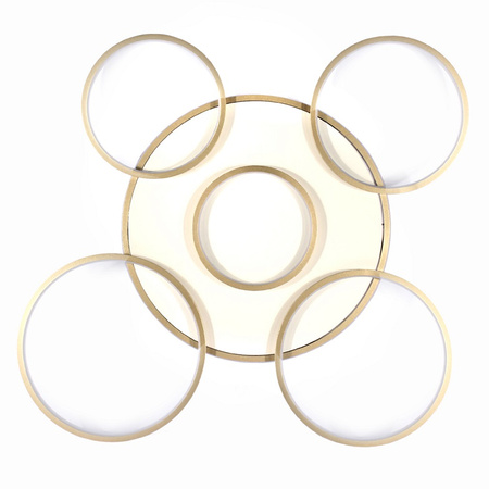 LAMPA DEKORACYJNA SUFITOWA 120W ZŁOTA + PILOT DL-Z03 SEMPRE - DomenoLED