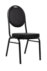 Krzesło bankietowe / konferencyjne HEBE   czarne (KH1501100312) - King Home