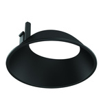REFLECTOR FOR FOR S125-127 ADJUSTABLE BLACK (RFL 125 BL Zambelis) - Zambelis