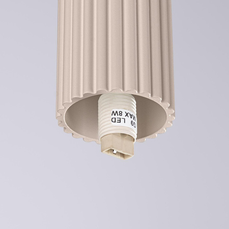Plafon HALO taupe IP44 (SL.1743) - Sollux Lighting