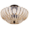Półplafon Whitecap - 4 źródła światła - Kakaowy brąz (QZ-WHITECAP-SF-M) - Elstead Lighting
