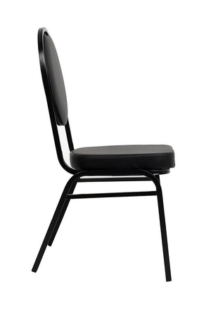 Krzesło bankietowe / konferencyjne HEBE   czarne (KH1501100312) - King Home