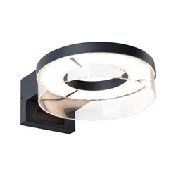 Oprawa elewacyjna CAPERA LED 8W 700lm 3000K czujnik ruchu i zmierzchu IP44 230V antracyt / aluminium (PL93111) - PAULMANN