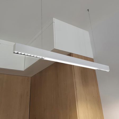 Lampa liniowa premium czarno-biała 40W 4000K DDXT1200 - DomenoLED