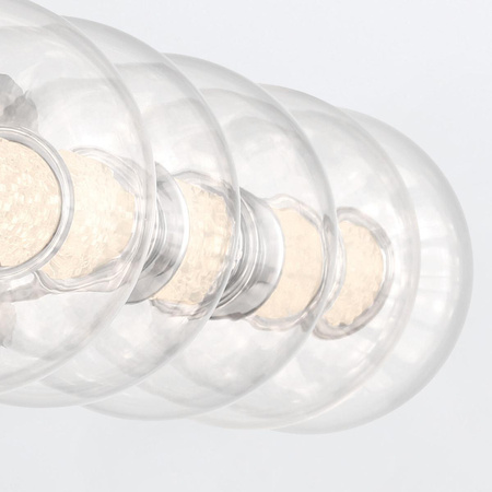 Kinkiet Atomo - 5 źródeł światła - Polerowany chrom (QN-ATOMO-5W-PC) - Quintiesse