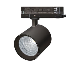 Reflektor LED 3-fazowy 25W 3000K czarny (S200) - Zambelis