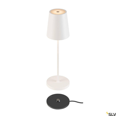 Przenośna lampa VINOLINA TWO 2200/2700/3000 K, TOUCH, biała (1007692) - SLV