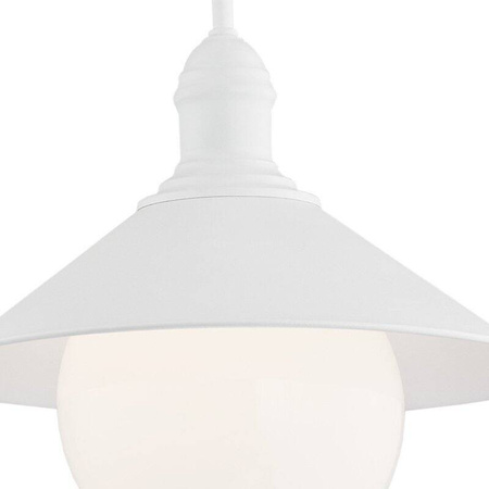 kinkiet 1 pł. ERBA BIS biały 1 x E27/60W ARGON 3297