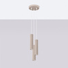 Lampa wisząca KARBON 3P taupe (SL.1775) - Sollux Lighting