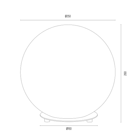 Lampa stołowa ARUBA (8533-ARG) - Argon