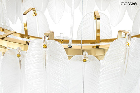 Lampa wiszącaw stylu glamour ROCH 80 złota (MSE1501100446) - Moosee