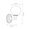 Kinkiet Austen (BATH-AUSTEN4-PC) - Elstead Lighting
