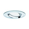 Zestaw Oprawa wbudowana Nova Coin LED 3-st ściemnianie ruchoma 3x6,5W 2700K 230V Chrom/Aluminium (PL93488) - PAULMANN