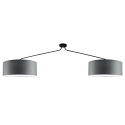 Lampa sufitowa Lamego 2 Z - Szara (1900 mm)   (5196) - Shilo