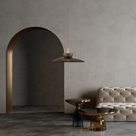 Lampa ze ściemnianiem i płynną regulacją wysokości PURE MOON BRĄZOWY (2191-97) - Paul Neuhaus