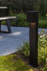 Lampa Stojąca Zew. GEMINI XF Kol. Czarny 3000K (7104002012) - Lutec