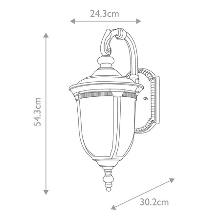 Kinkiet zewnętrzny Cleveland (CL2-M) - Elstead Lighting