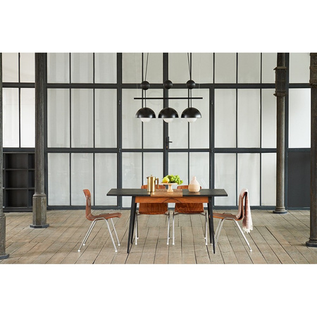 KELLO B czarna potrójna lampa sufitowa (KEB322P0) - Ummo