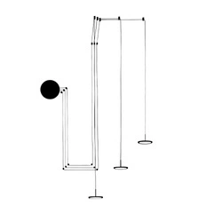 Lampa Wisząca MYSTERY 3 Kol. Czarny 3000K (0074.34.NE WN) - Vivida