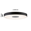 Puric Pane opr sufit LED 16W ściem 400mm czarny/szary 230V twszt/met (PL79778) - PAULMANN