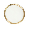 KARE talerz BELL 26 cm biało-złoty (60499) - Kare Design