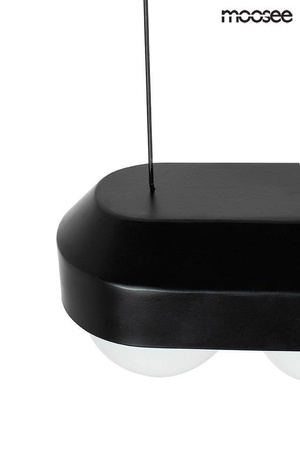 Lampa wisząca DROPS 3 czarna (MSE010100273) - Moosee