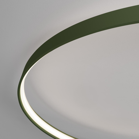 Plafon RIO 110 zielony oliwkowy LED 4000K (TH.394) - Thoro Lighting