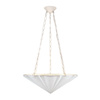Lampa wisząca Martine - 3 źródła światła - Antyczna biel (QN-MARTINE-P-WHT) - Quintiesse