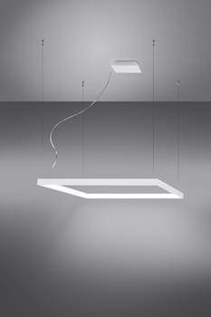 Żyrandol NELYA M biały LED 4000K (TH.150) - Thoro Lighting